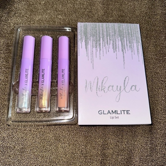 Glamlite Makeup Mikayla X Glam Lite Lip Set New In Box Poshmark